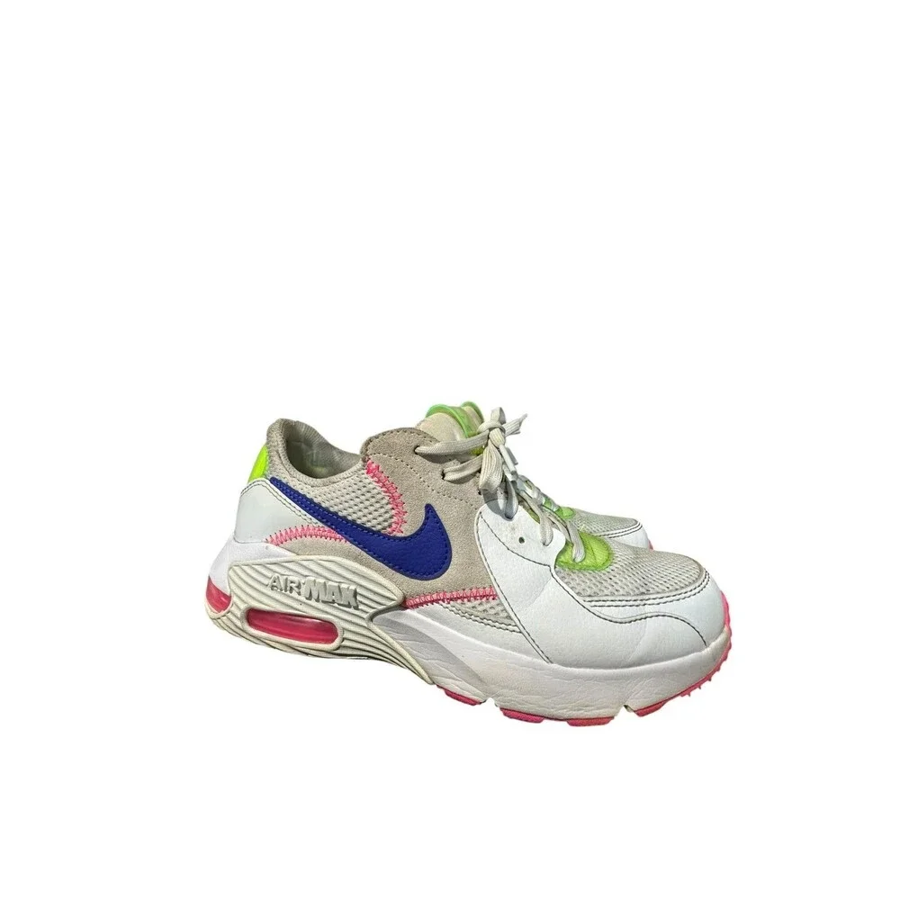 Nike Air Max Excee Lifestyle Shoe Woman’s Size 7 White Indigo Pink 2019 Running